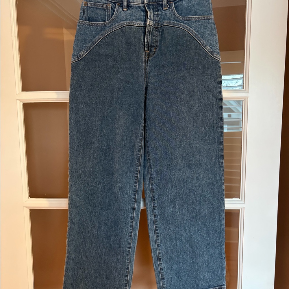 Madewell The Perfect Vintage Wide-Leg Crop Jean